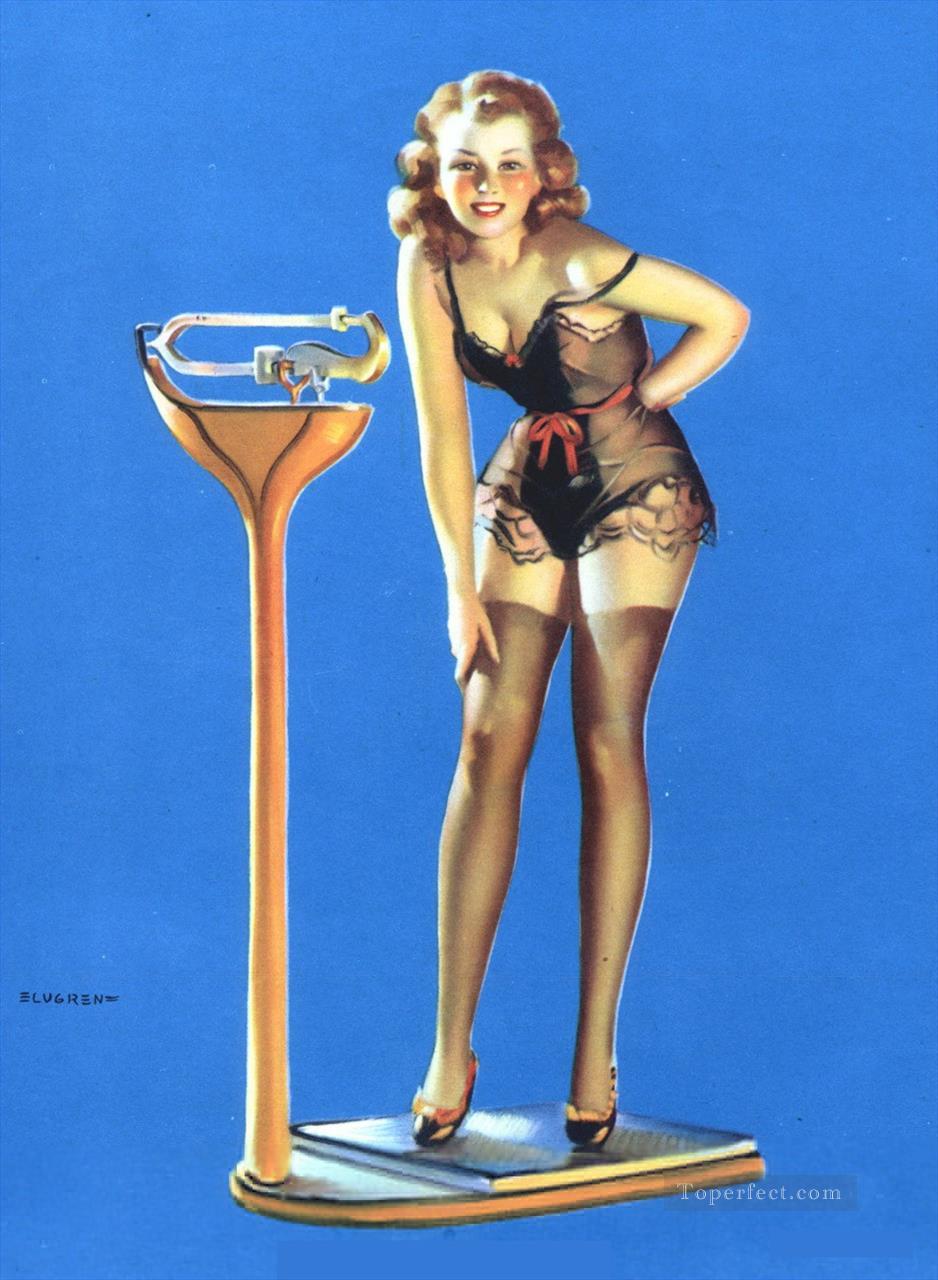 figures dont lie 1939 pin up Oil Paintings